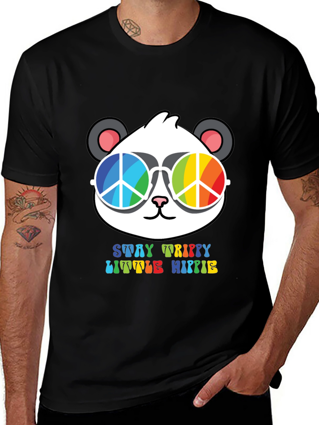 Stay Trippy Panda T-Shirt