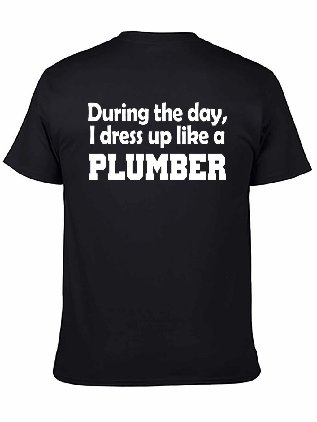 Plumber Disguise Novelty T-Shirt