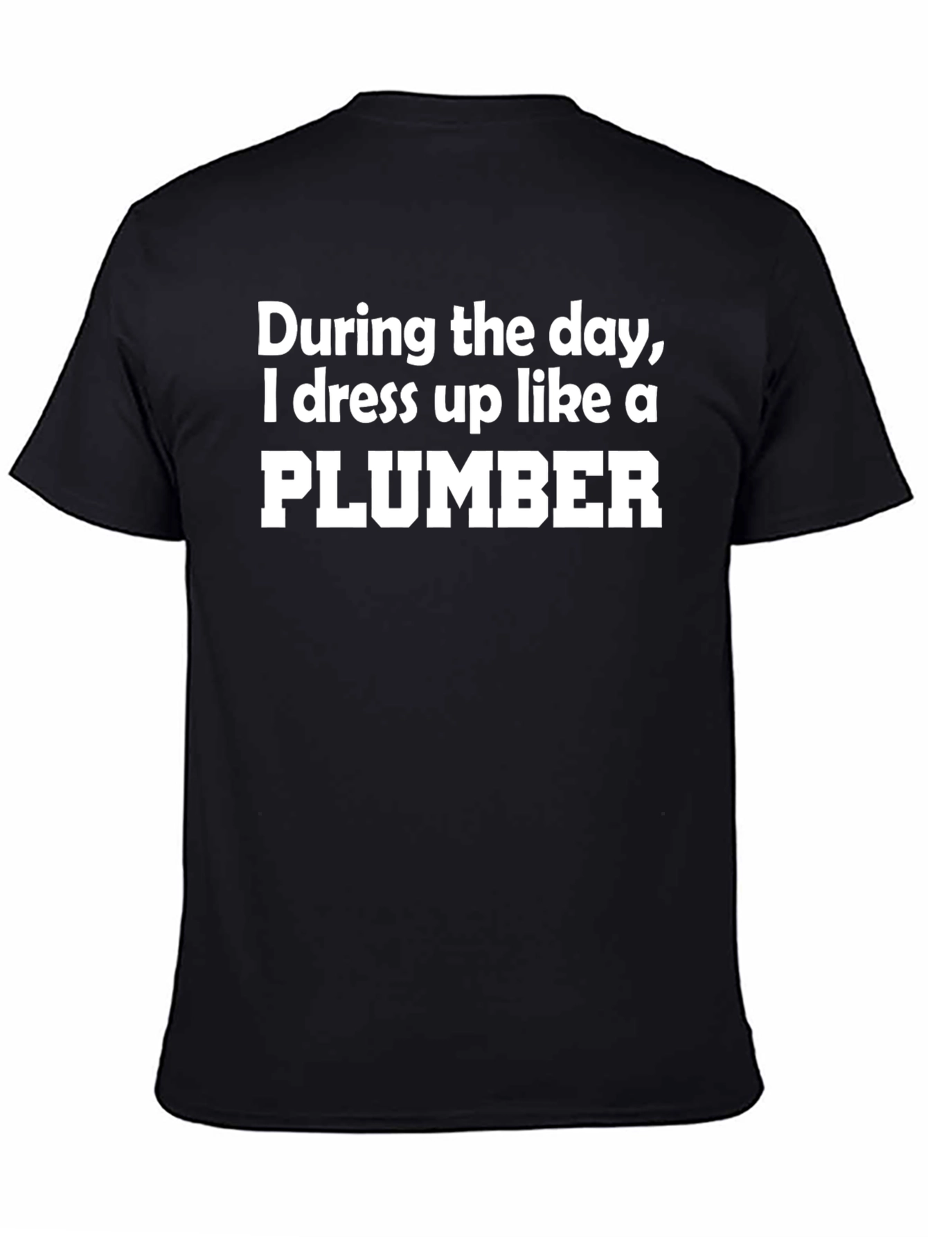 Plumber Disguise Novelty T-Shirt