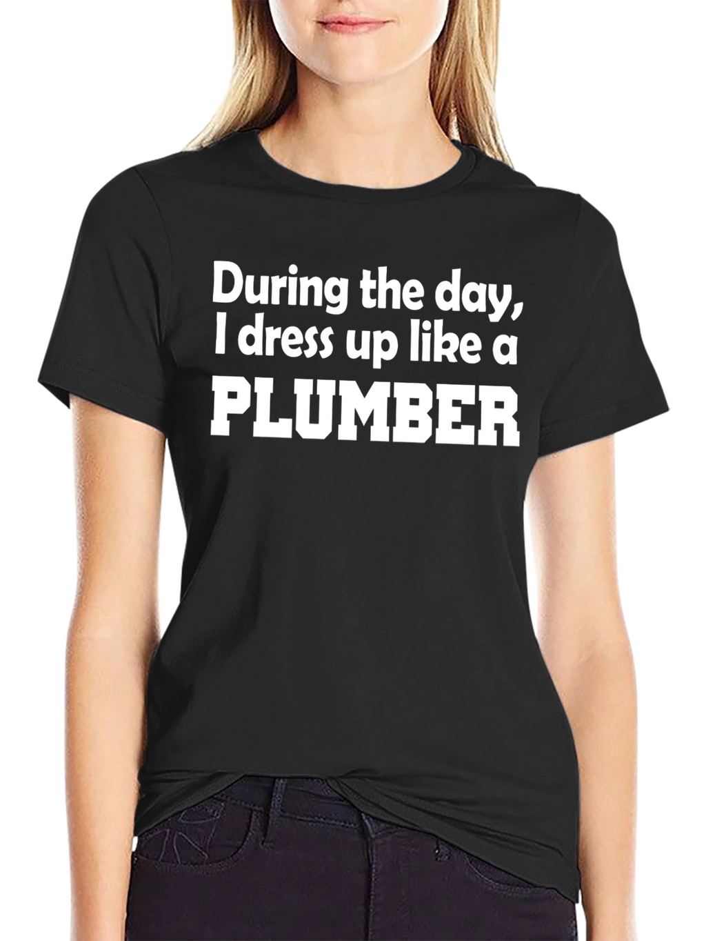 Plumber Disguise Novelty T-Shirt