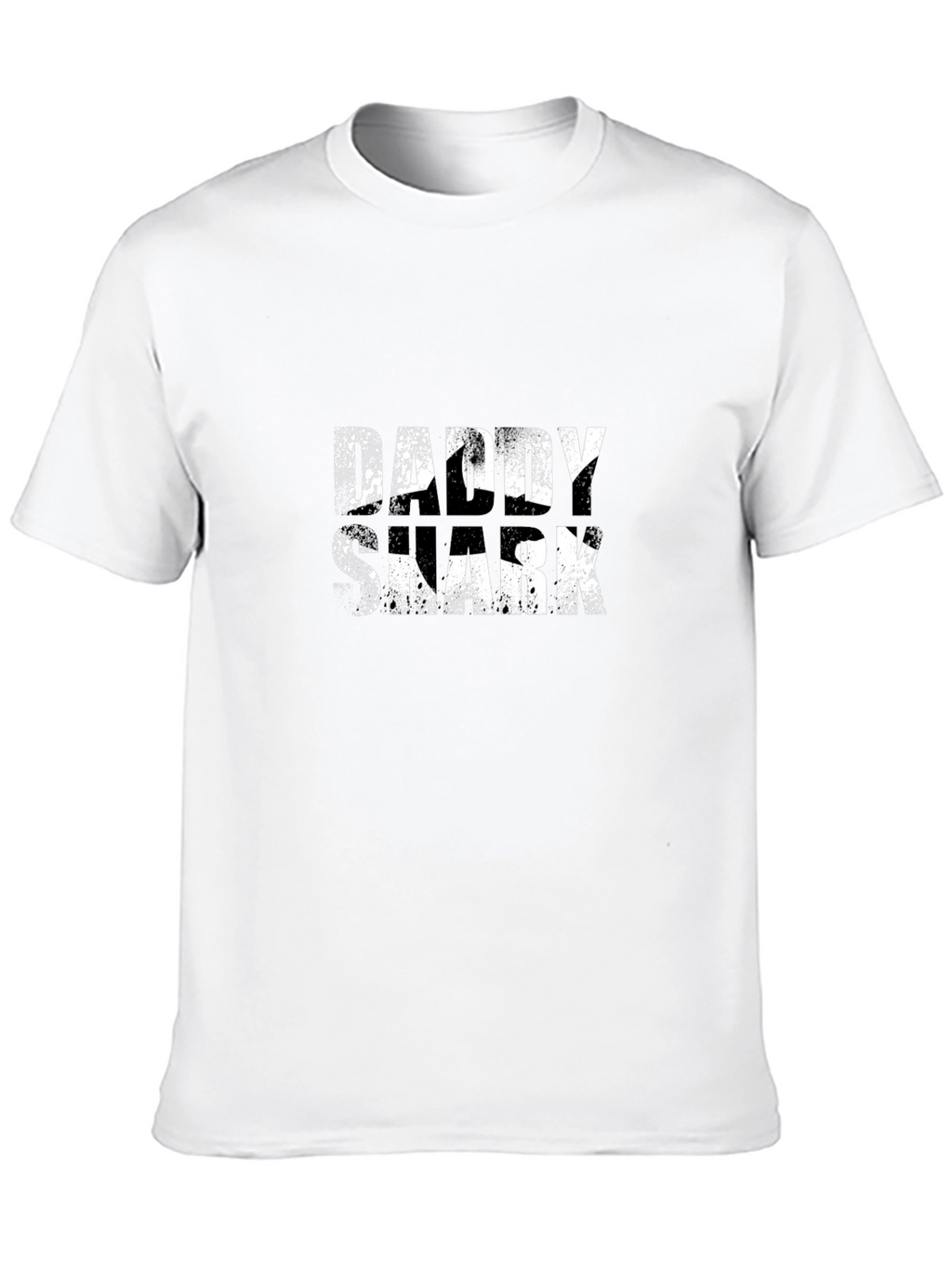 Daddy Shark Black T-Shirt