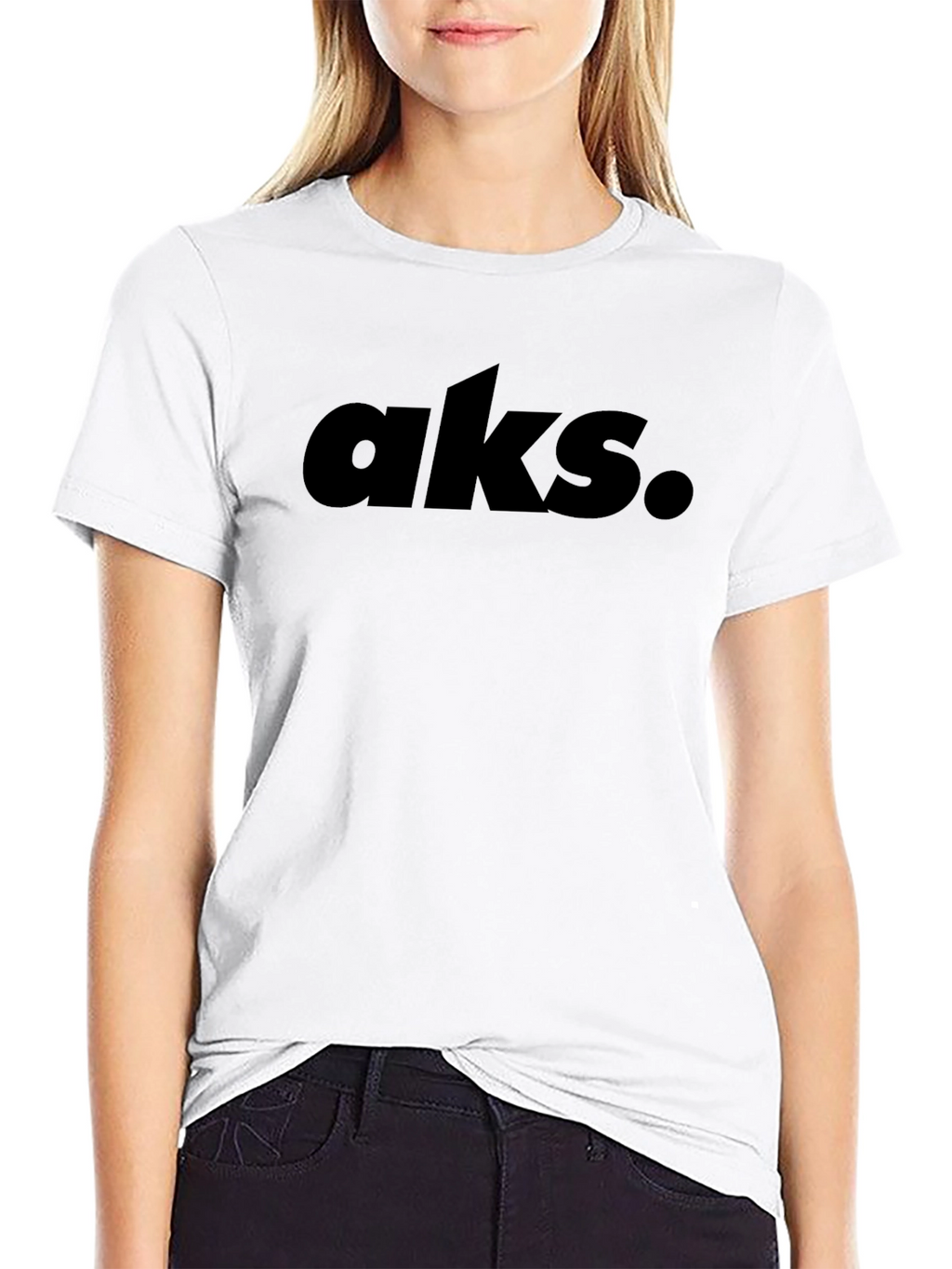 Black AKS Graphic Tee - Mens
