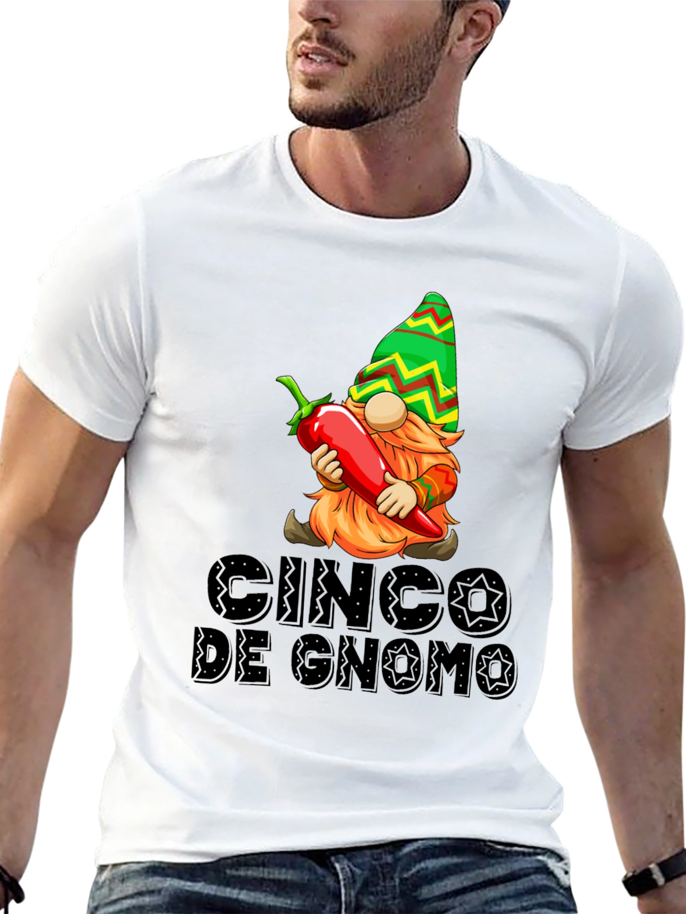 Cinco De Gnomo Graphic T-Shirt