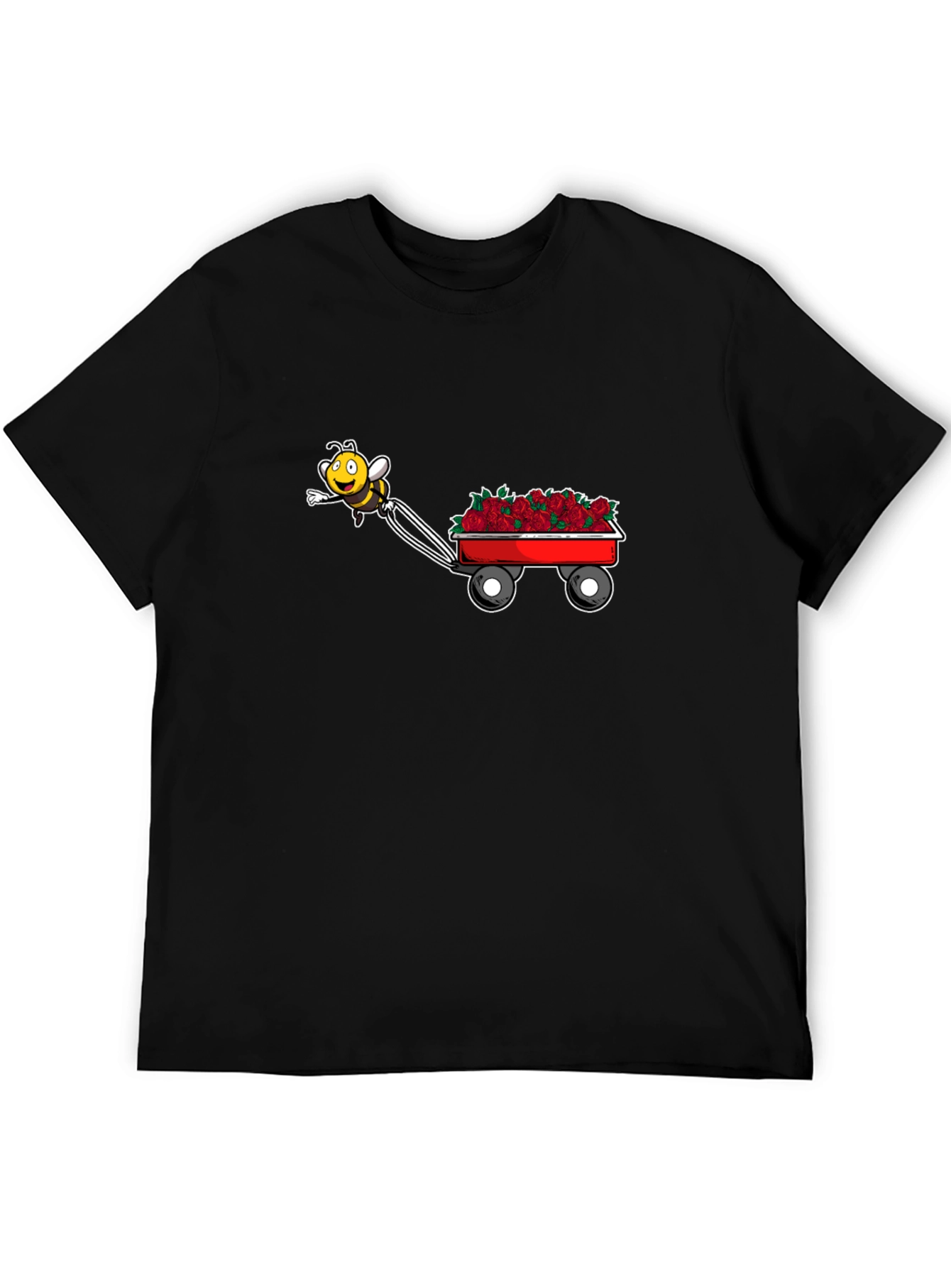 Bee Hauling Roses T-Shirt