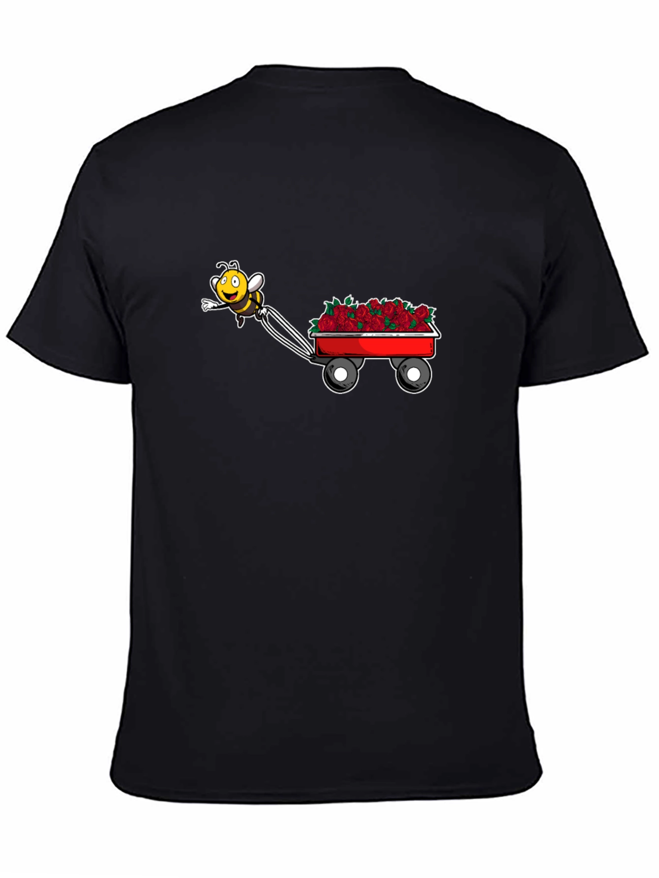 Bee Hauling Roses T-Shirt