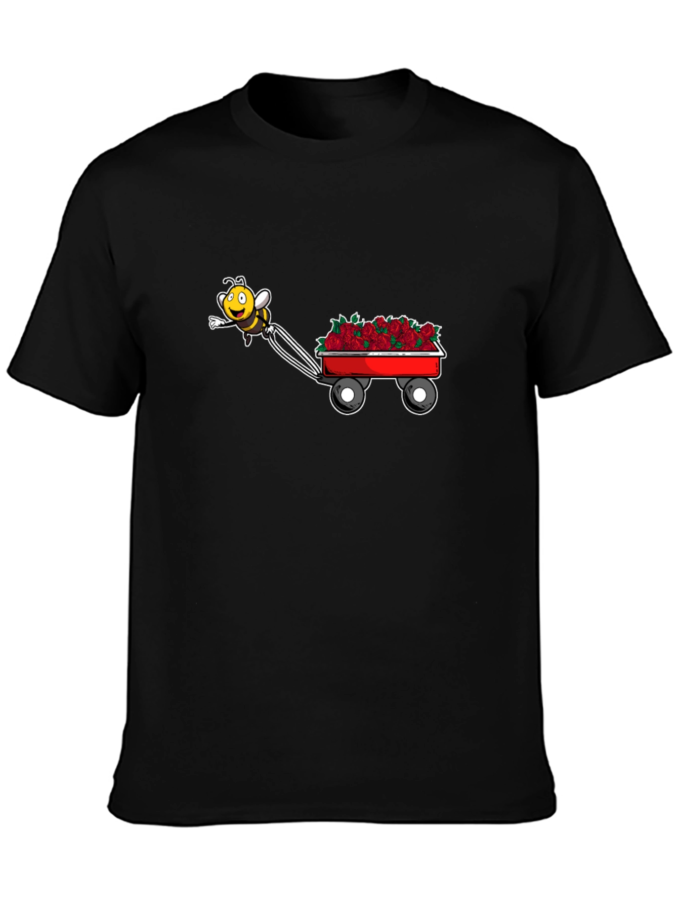 Bee Hauling Roses T-Shirt