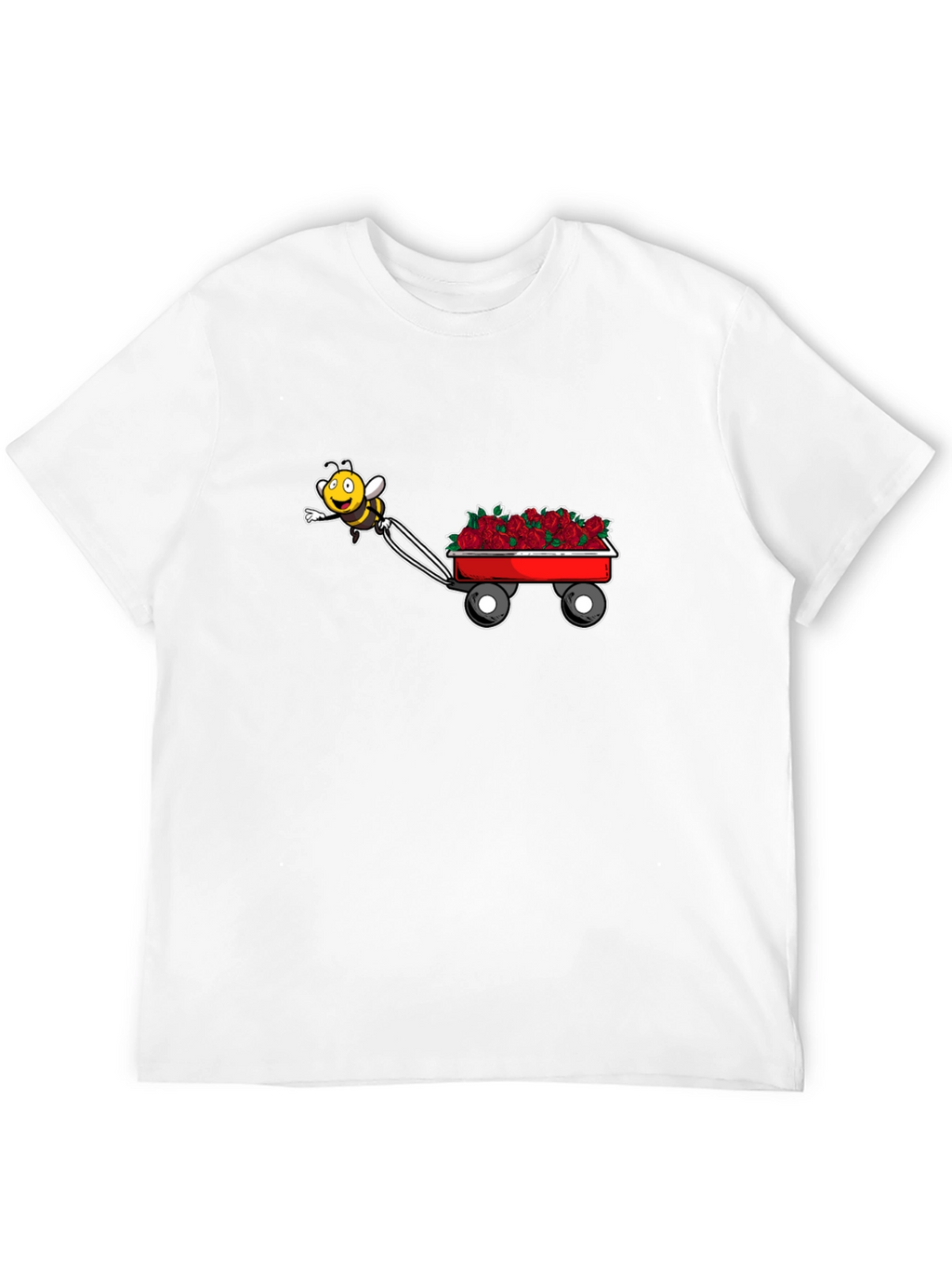 Bee Hauling Roses T-Shirt