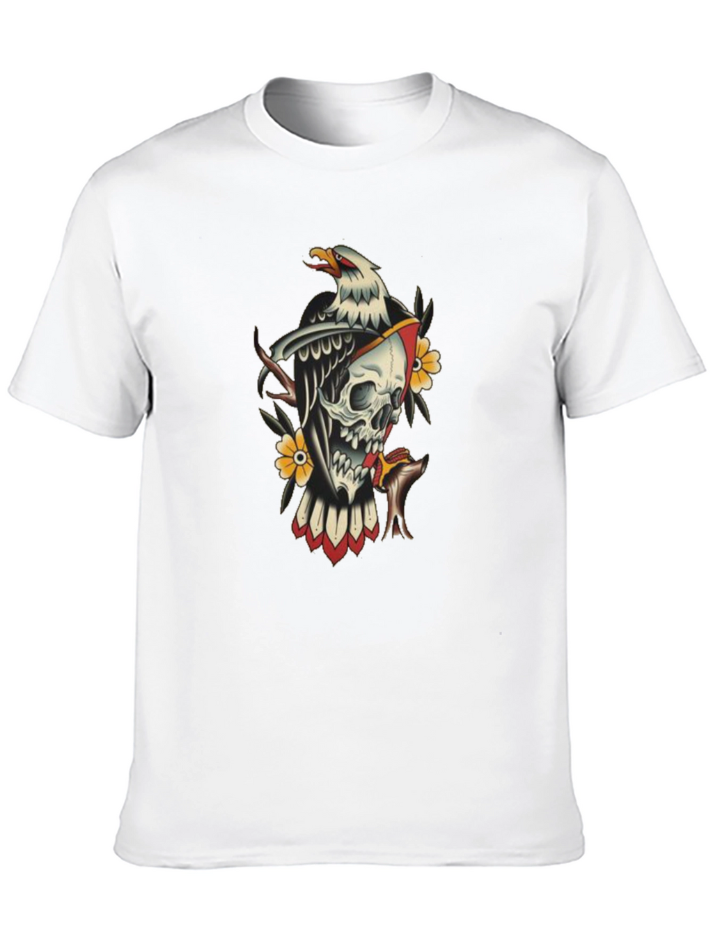 Skull & Eagle Graphic Tee