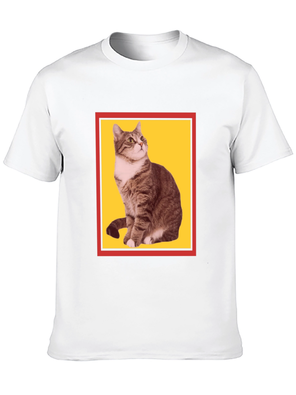 Cool Cat Graphic Tee - Black Cotton T-Shirt