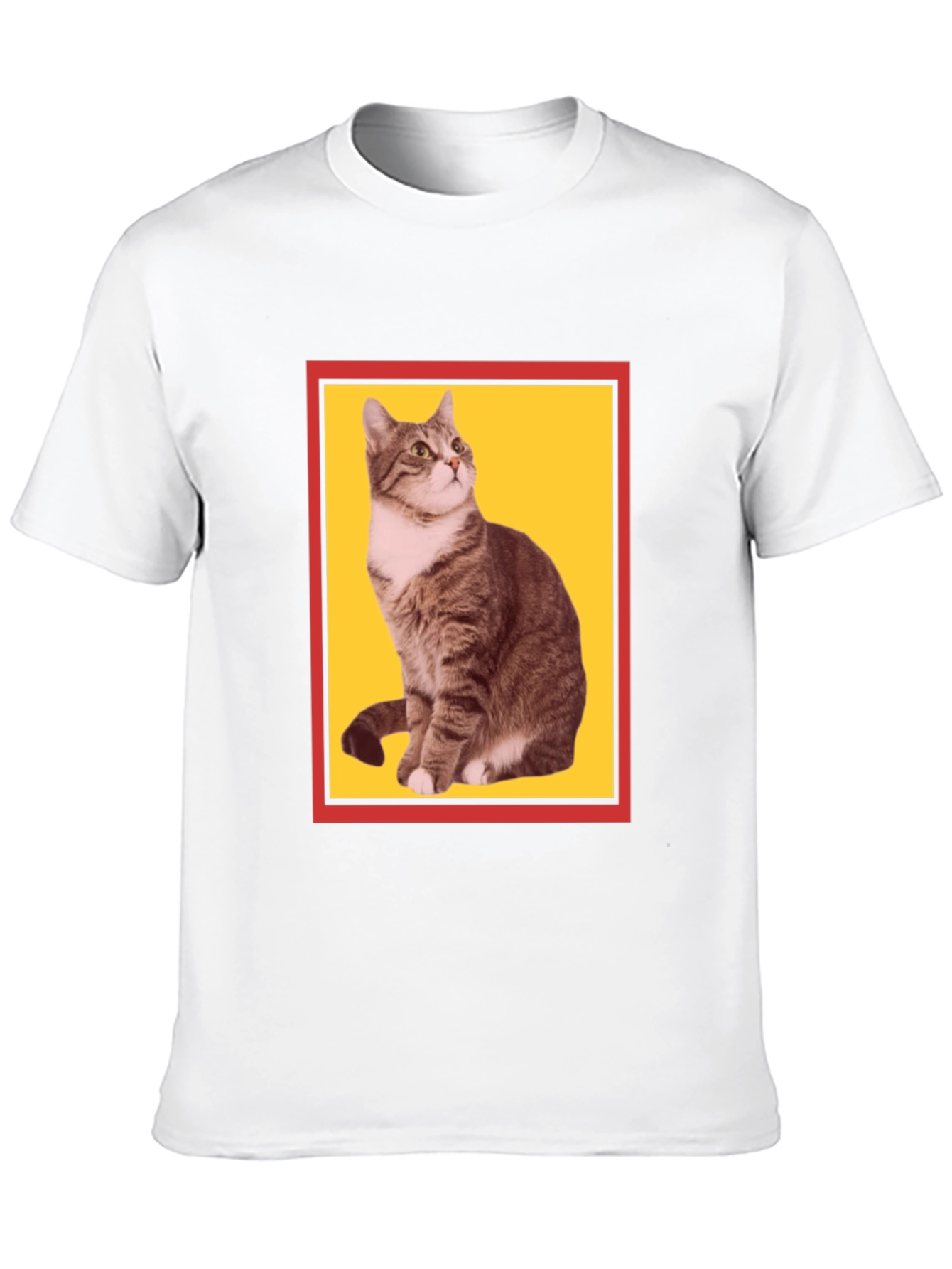 Cool Cat Graphic Tee - Black Cotton T-Shirt