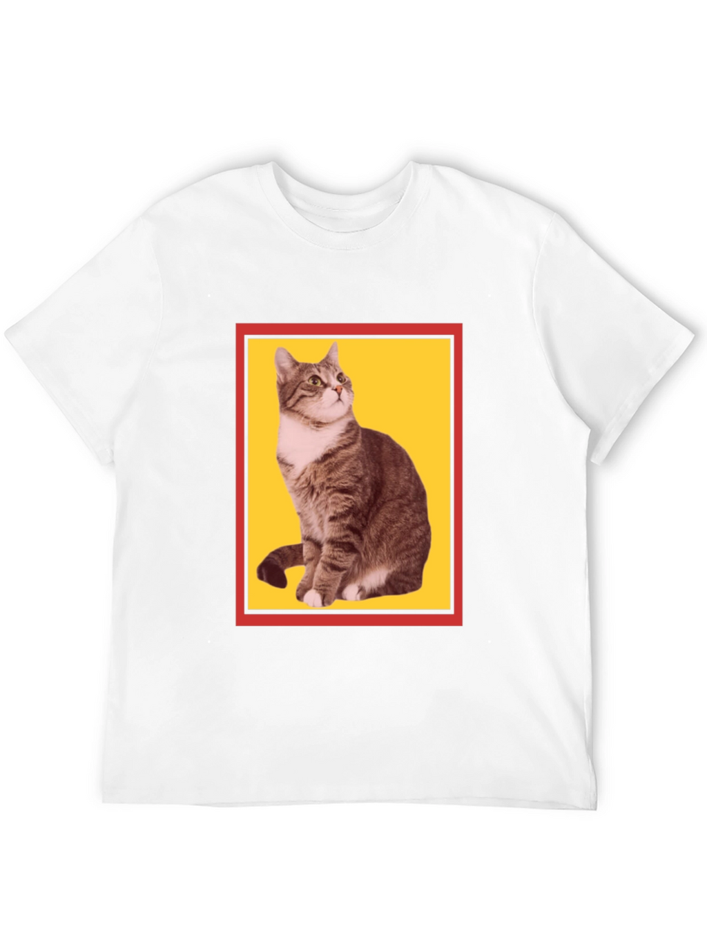 Cool Cat Graphic Tee - Black Cotton T-Shirt