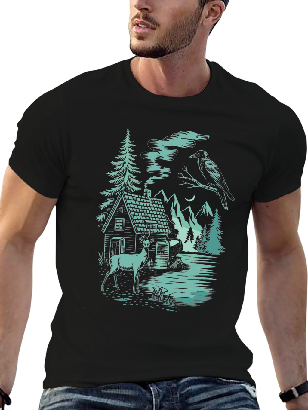 Cabin & Raven Graphic Tee