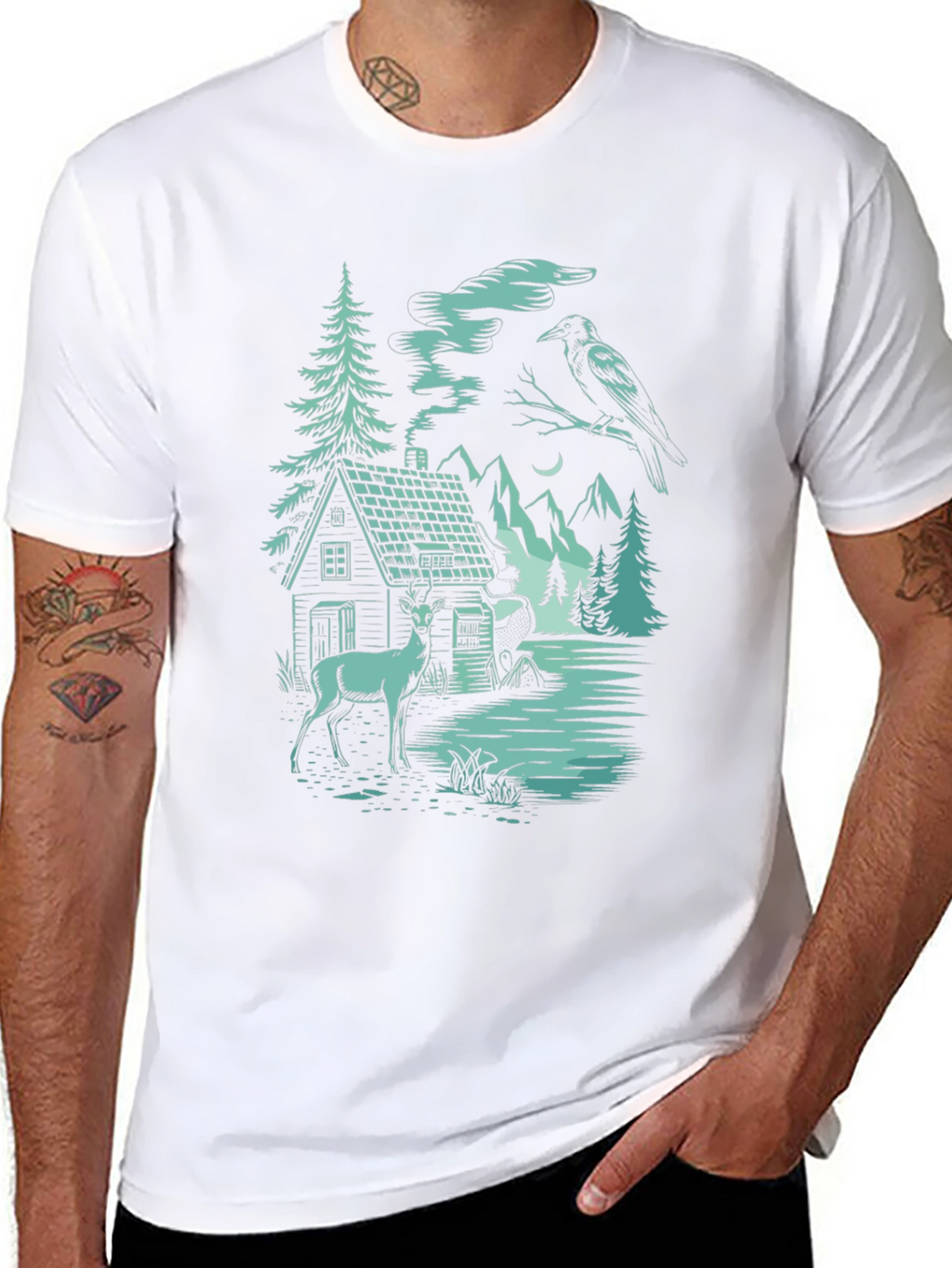 Cabin & Raven Graphic Tee