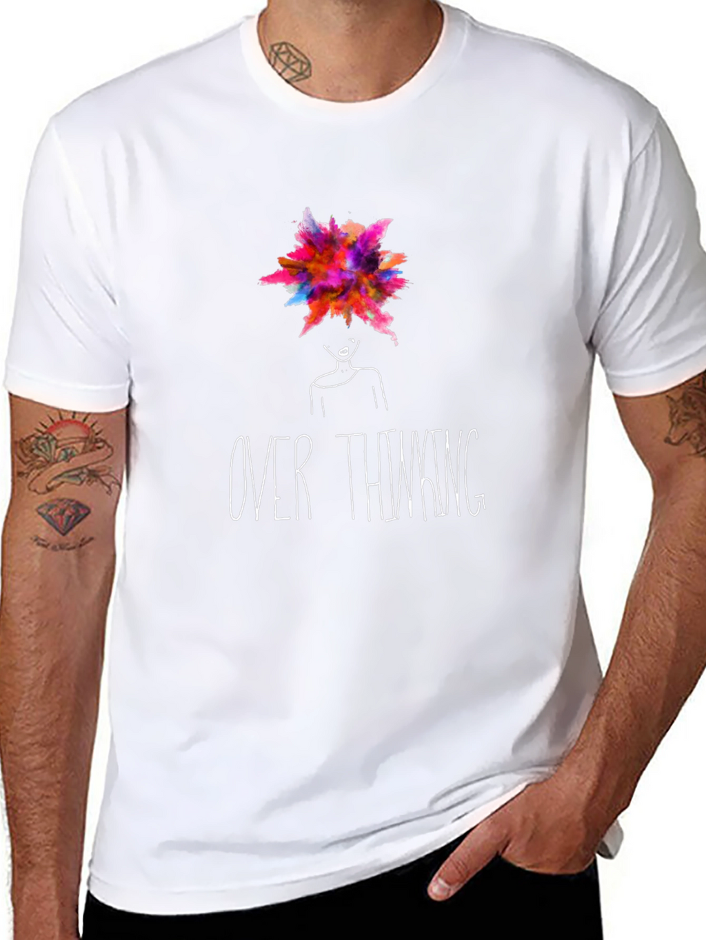 Overthinking Graphic Tee - Stylish Unisex T-Shirt