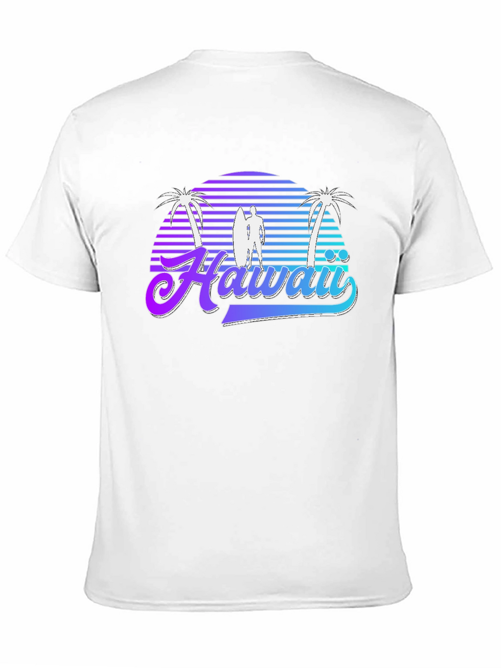 Hawaii Retro Sunset T-Shirt