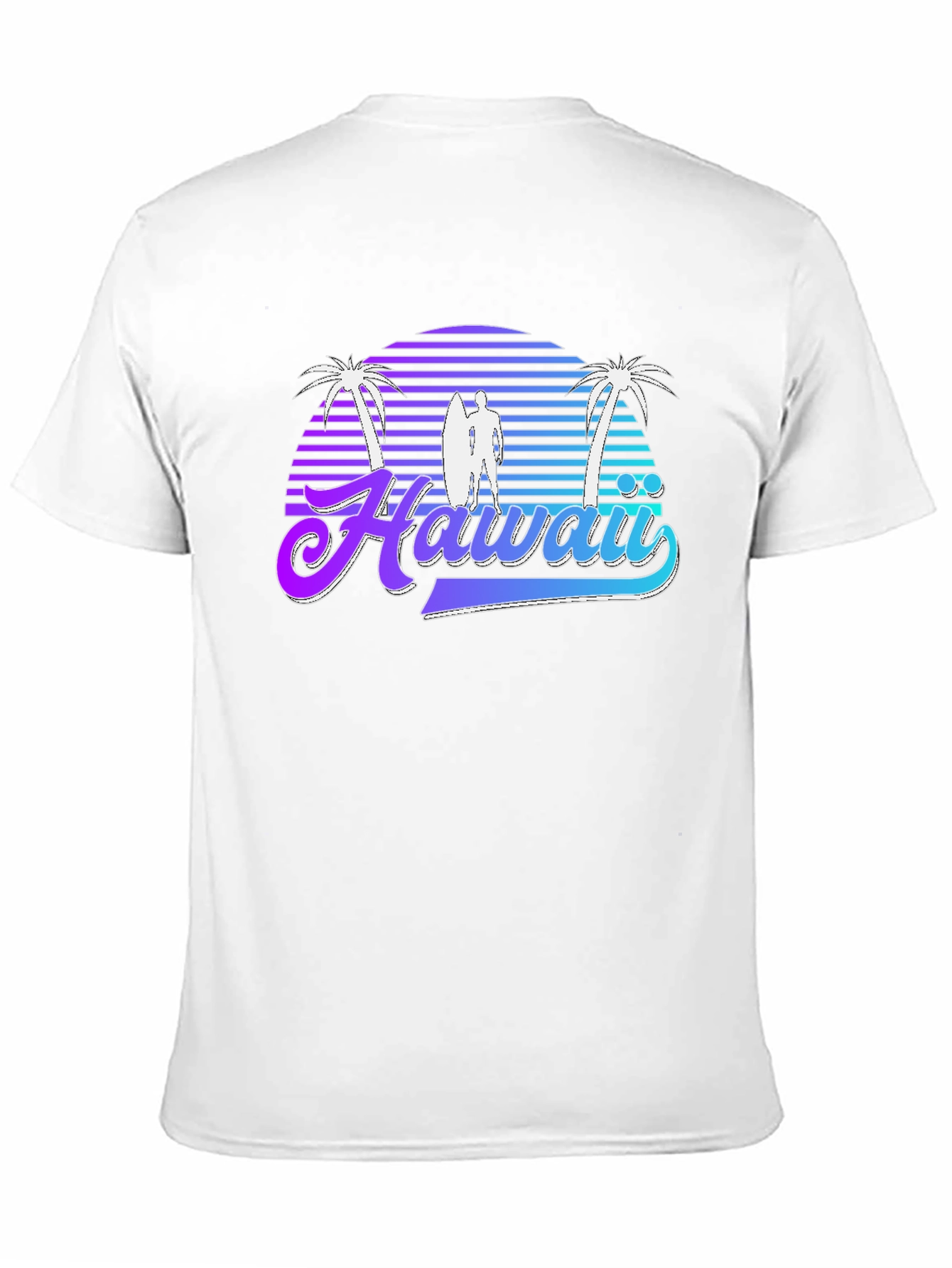 Hawaii Retro Sunset T-Shirt