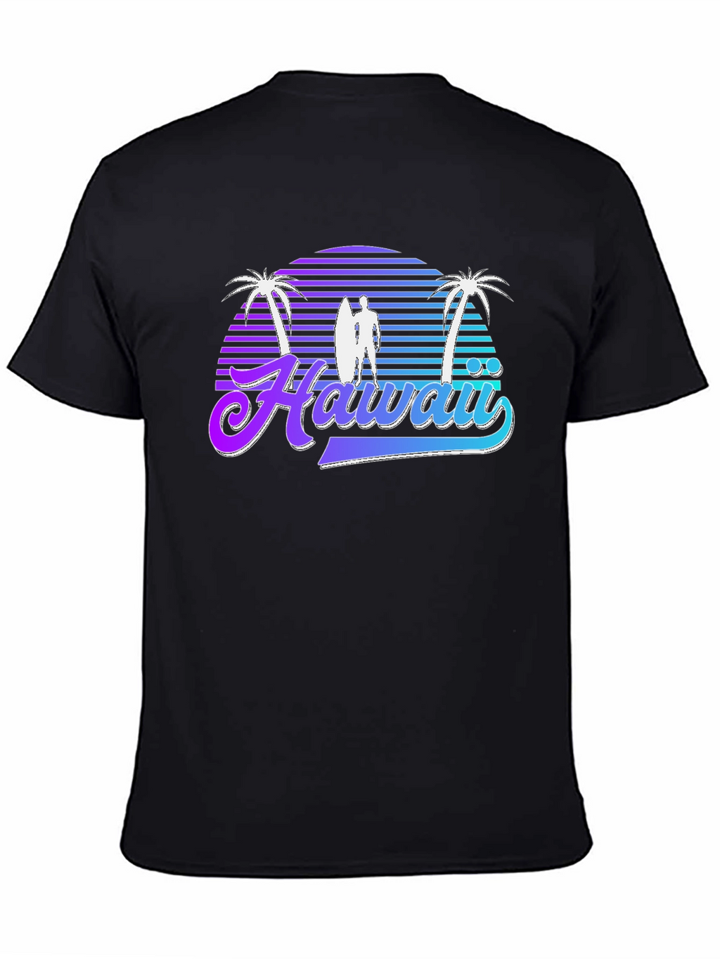 Hawaii Retro Sunset T-Shirt