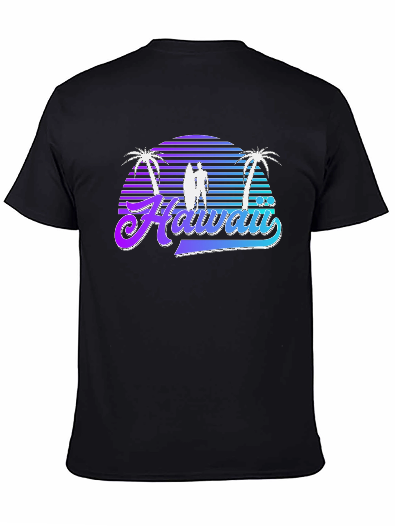 Hawaii Retro Sunset T-Shirt