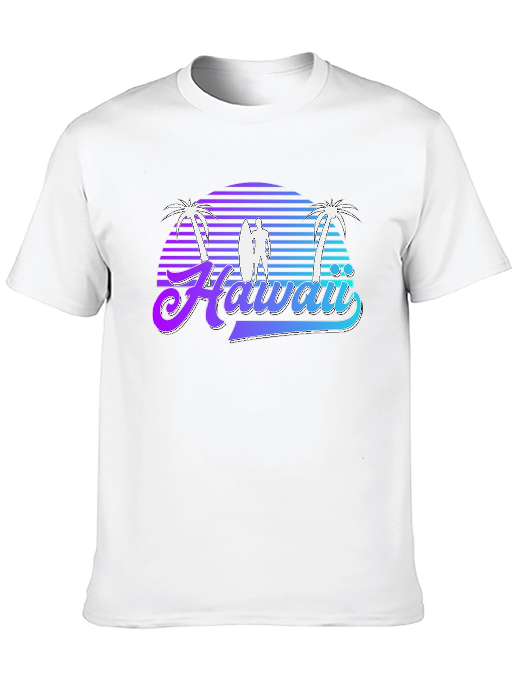 Hawaii Retro Sunset T-Shirt