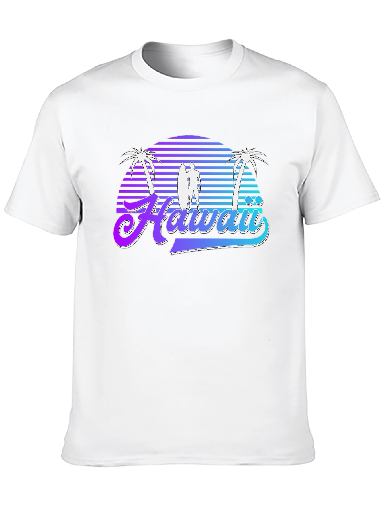 Hawaii Retro Sunset T-Shirt