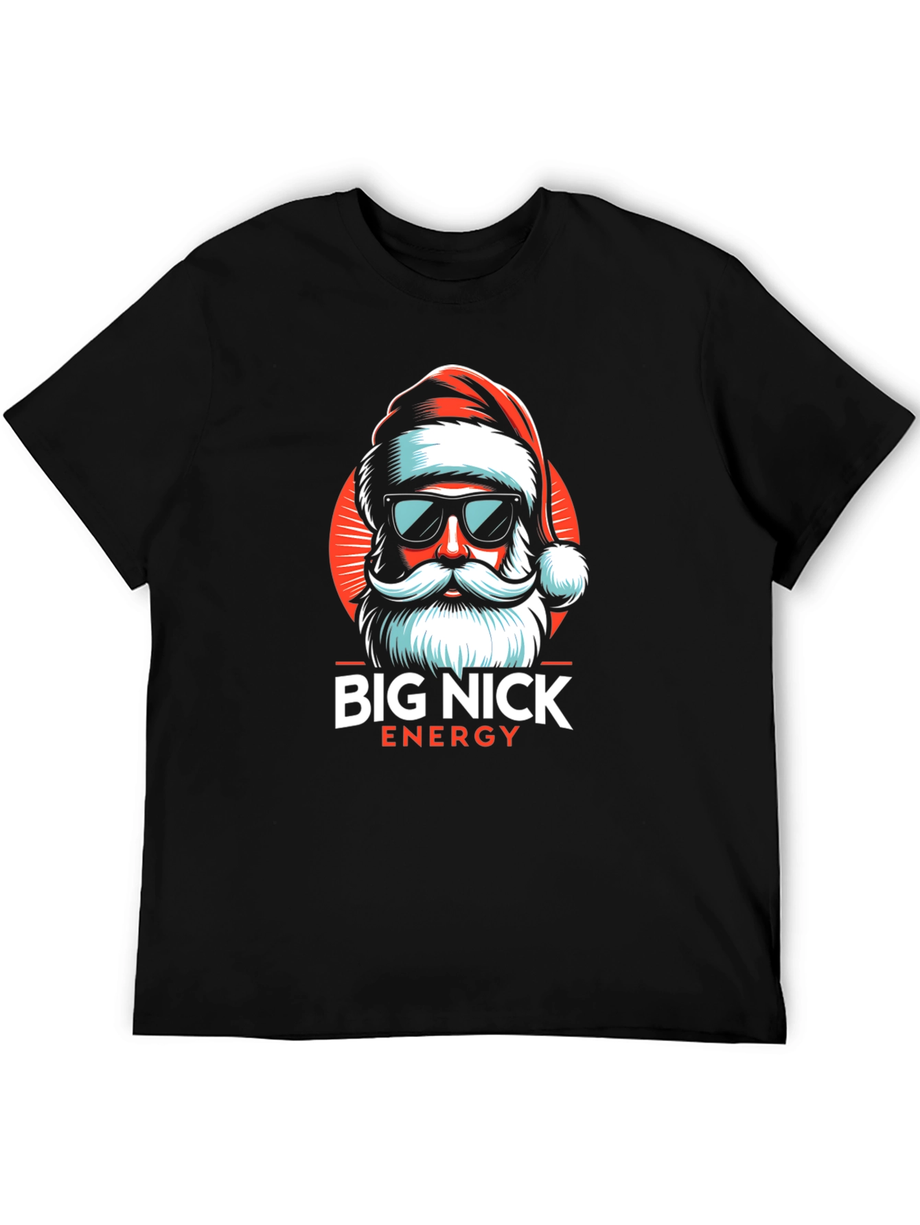 Big Nick Energy Santa Graphic T-Shirt
