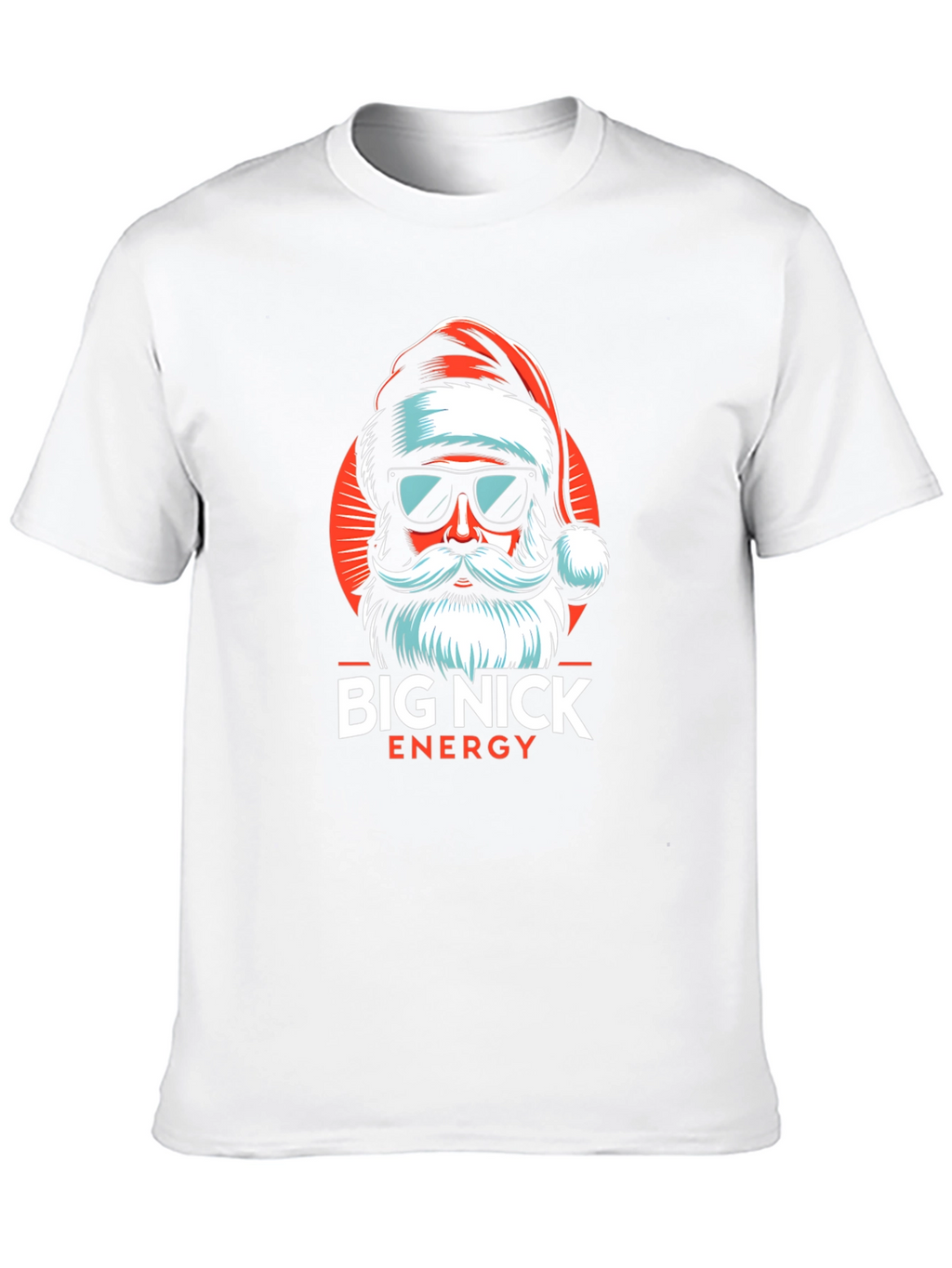 Big Nick Energy Santa Graphic T-Shirt