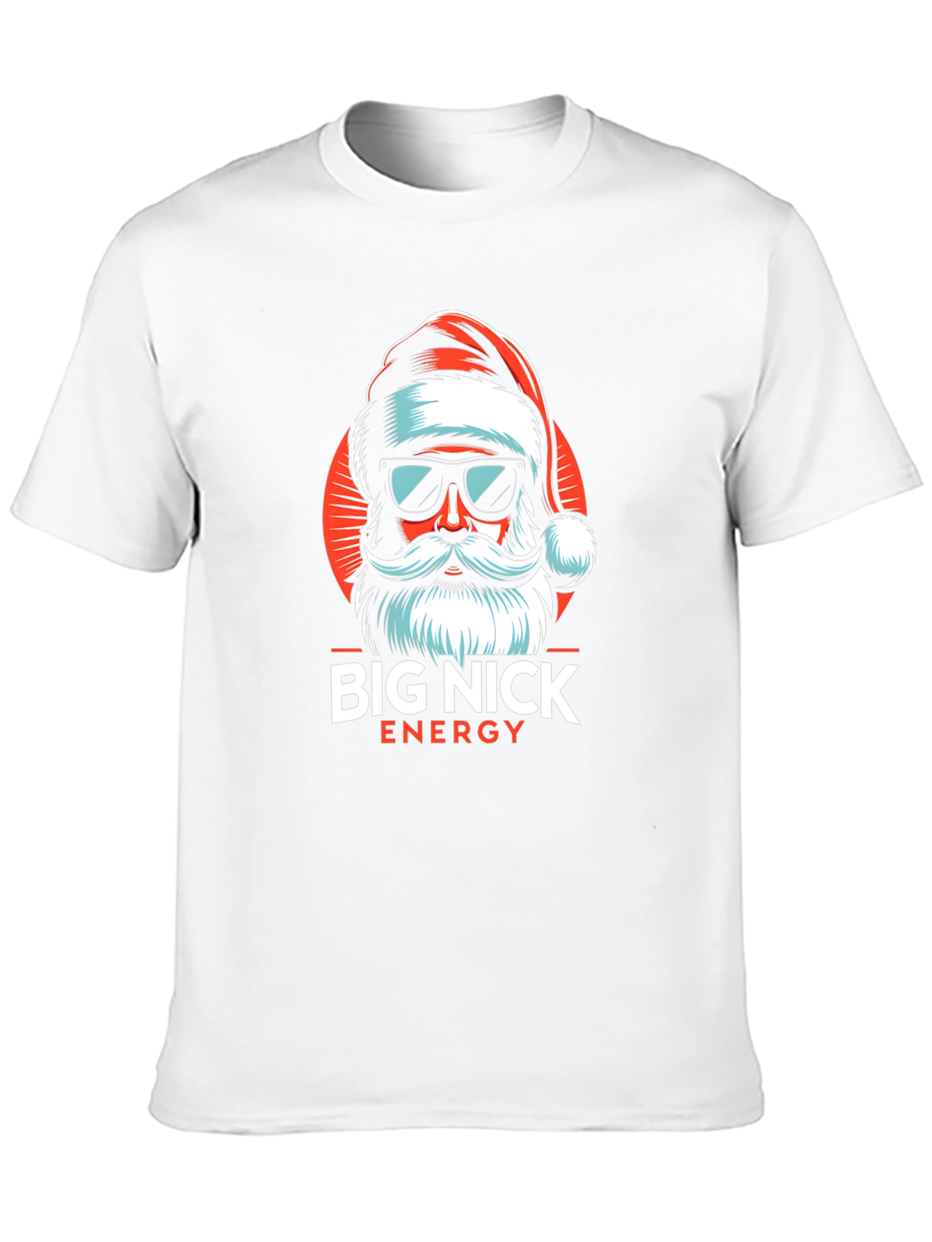 Big Nick Energy Santa Graphic T-Shirt