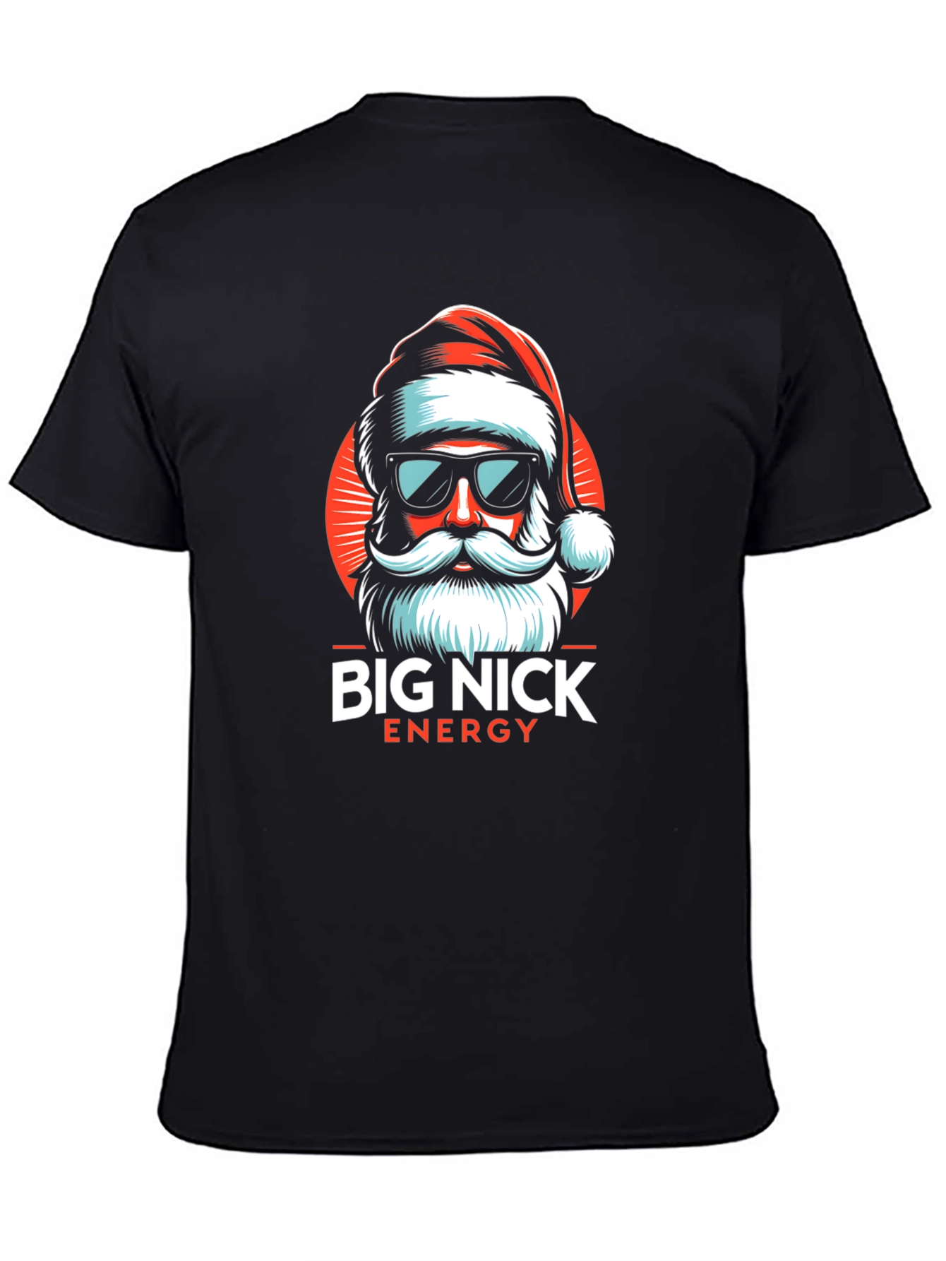 Big Nick Energy Santa Graphic T-Shirt