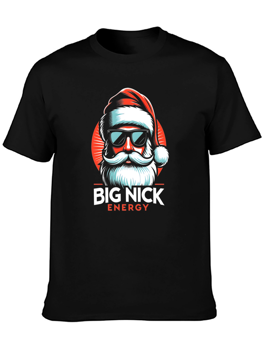 Big Nick Energy Santa Graphic T-Shirt
