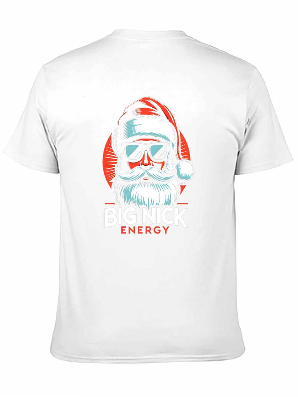 Big Nick Energy Santa Graphic T-Shirt