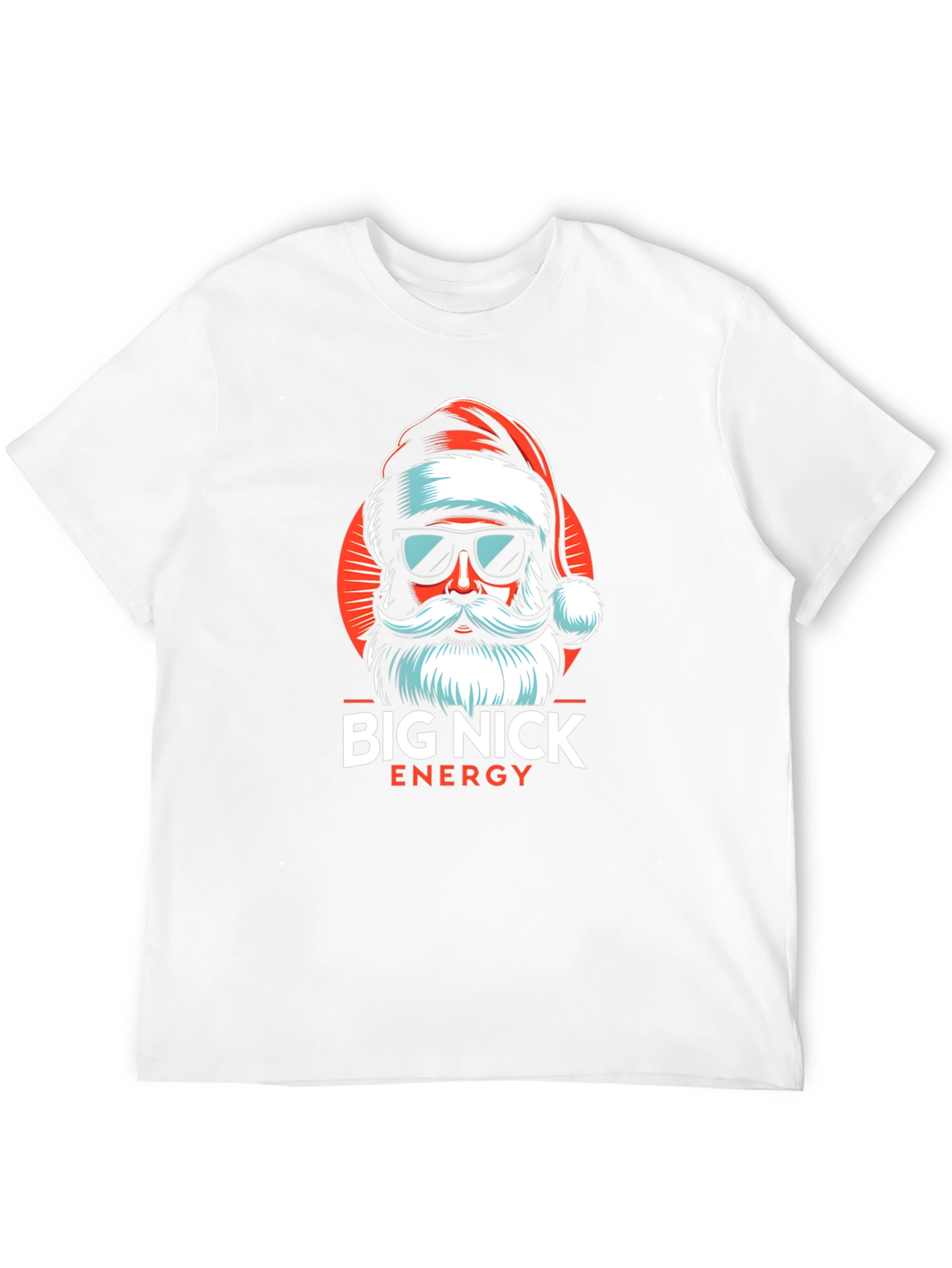 Big Nick Energy Santa Graphic T-Shirt