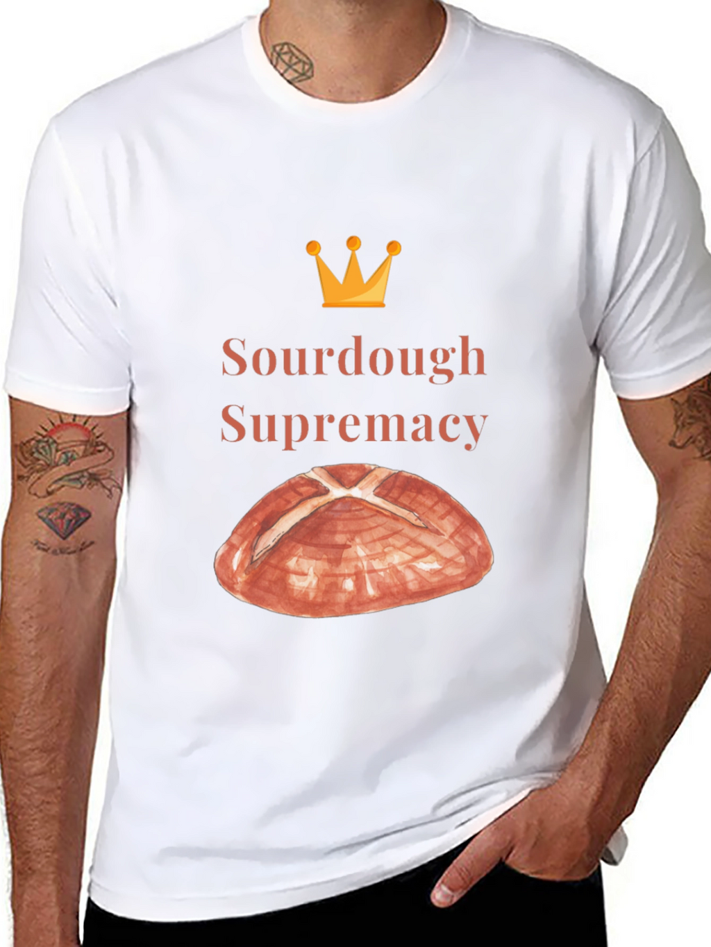 Sourdough Supremacy Tee - Bread Lovers T-Shirt