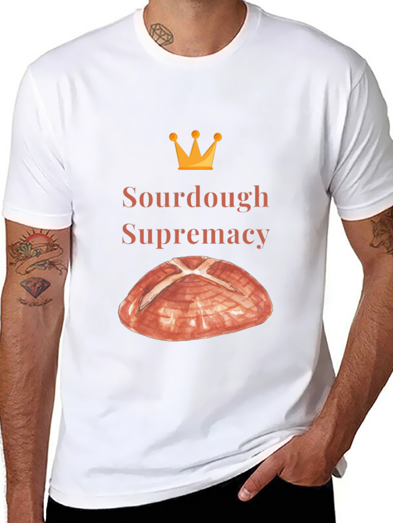 Sourdough Supremacy Tee - Bread Lovers T-Shirt