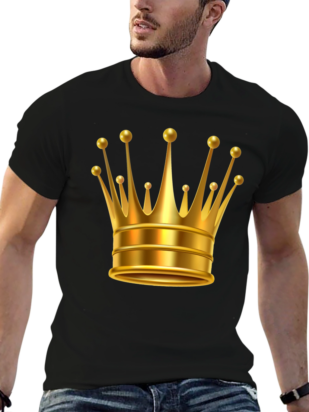 Kings Crown Graphic Tee - Black