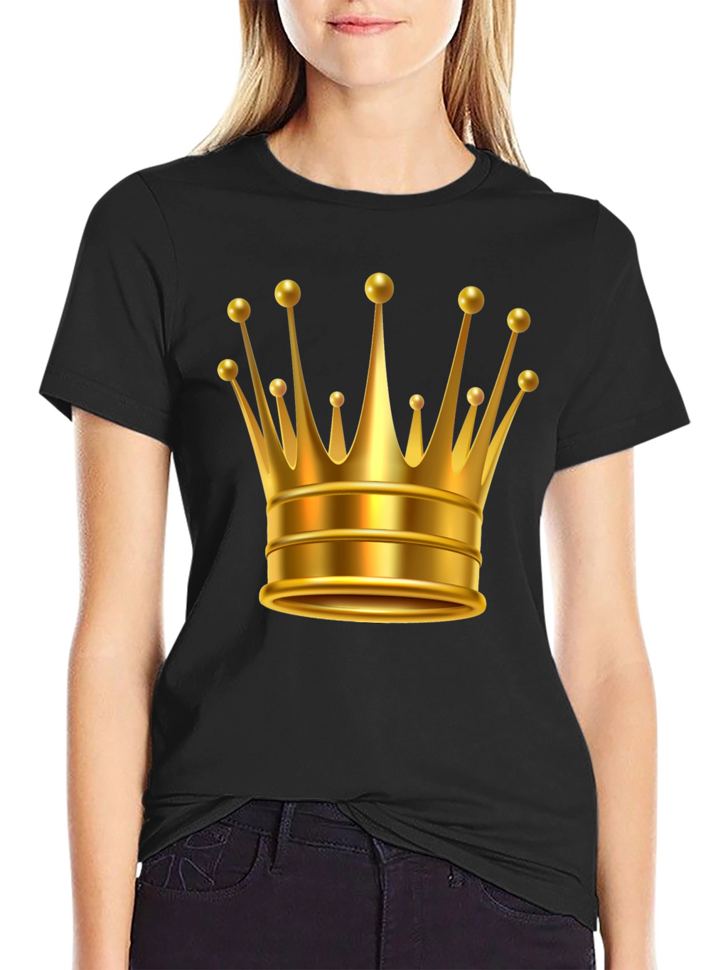 Kings Crown Graphic Tee - Black