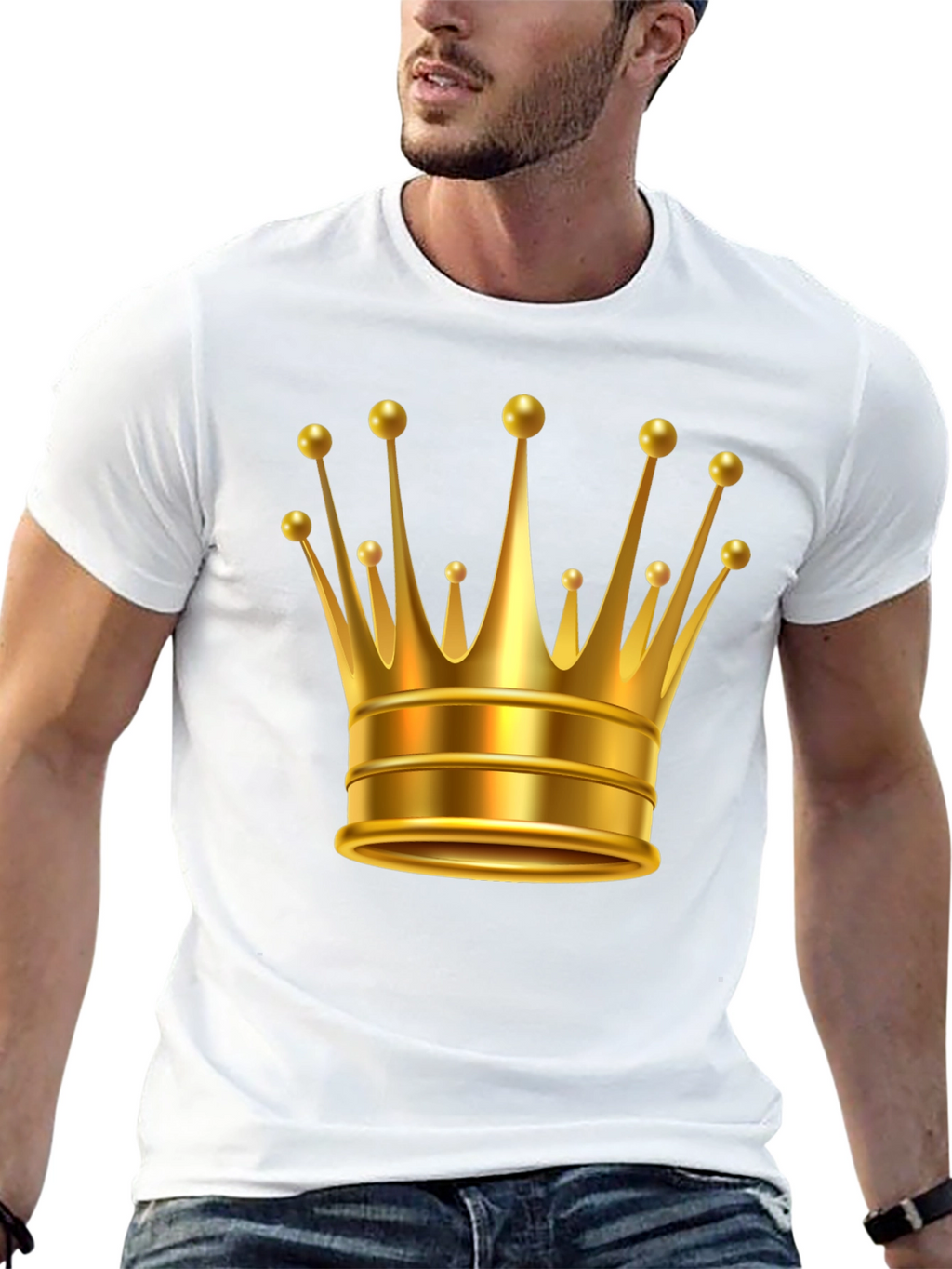 Kings Crown Graphic Tee - Black