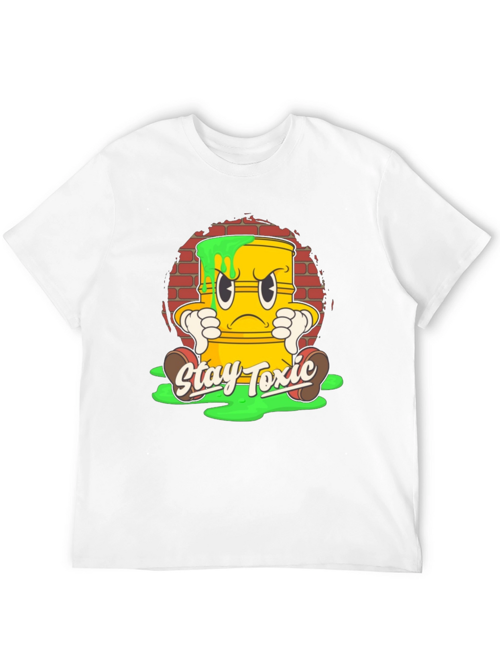 Stay Toxic Cartoon T-Shirt