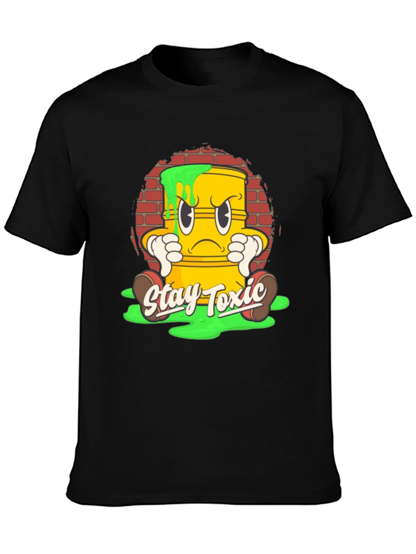 Stay Toxic Cartoon T-Shirt