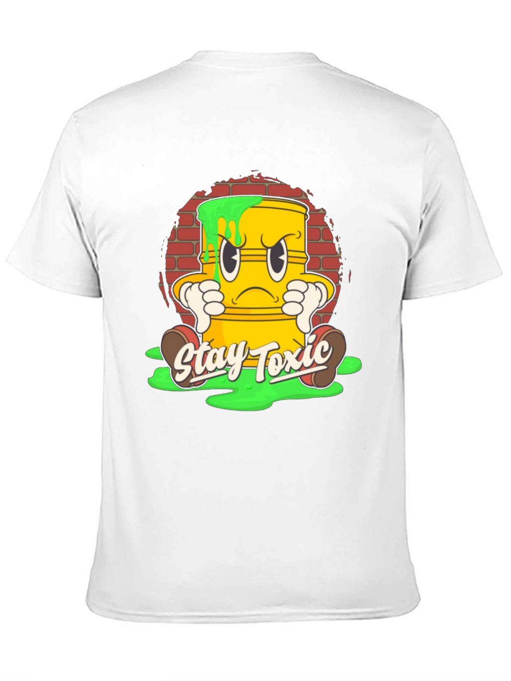 Stay Toxic Cartoon T-Shirt