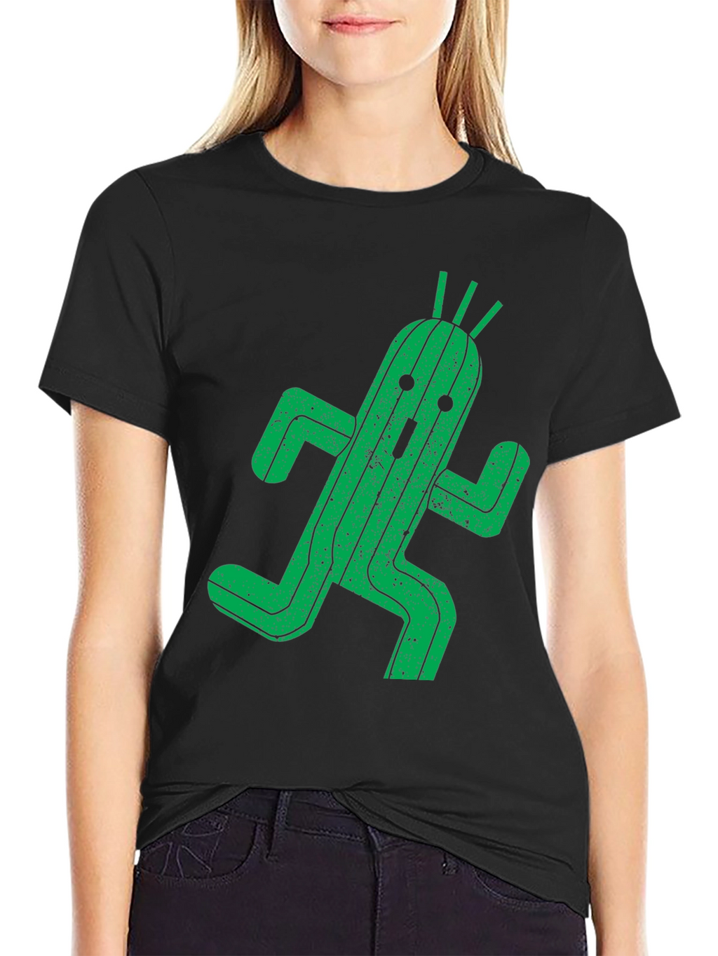 Cactuar T-Shirt - Green Cactus Graphic Tee