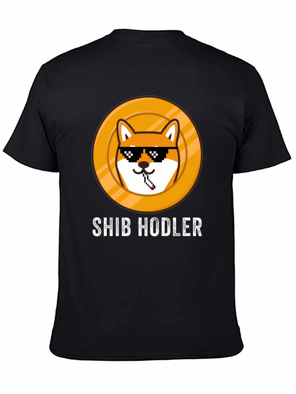 Shib Hodler Graphic T-Shirt - Crypto Meme Tee