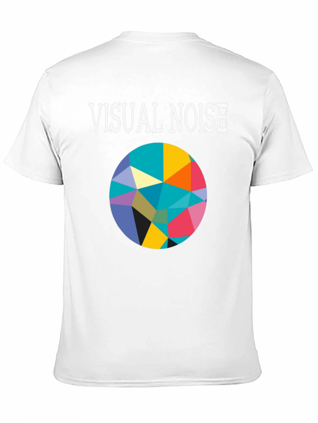 Visual Noise Graphic Tee - Abstract Design