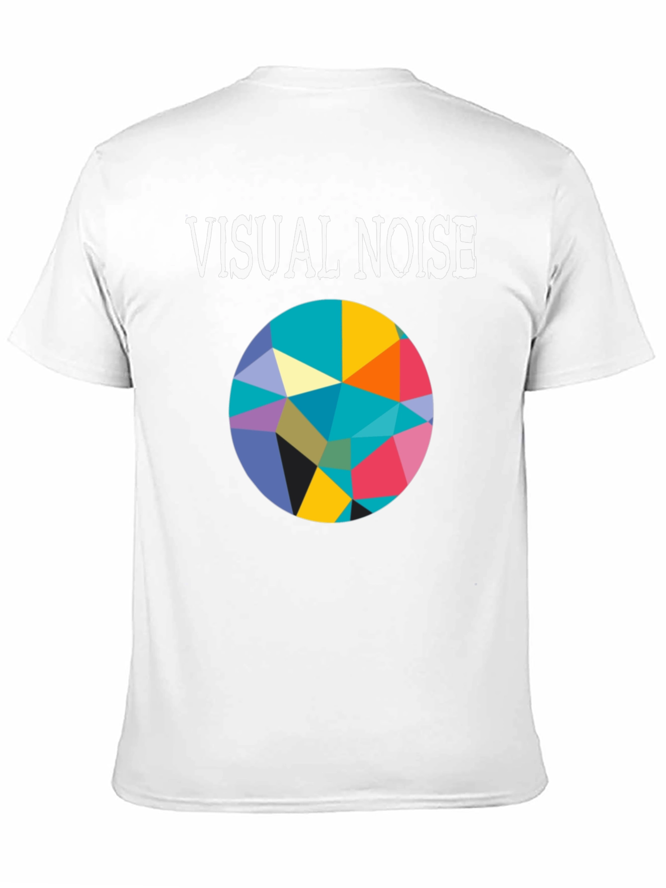 Visual Noise Graphic Tee - Abstract Design
