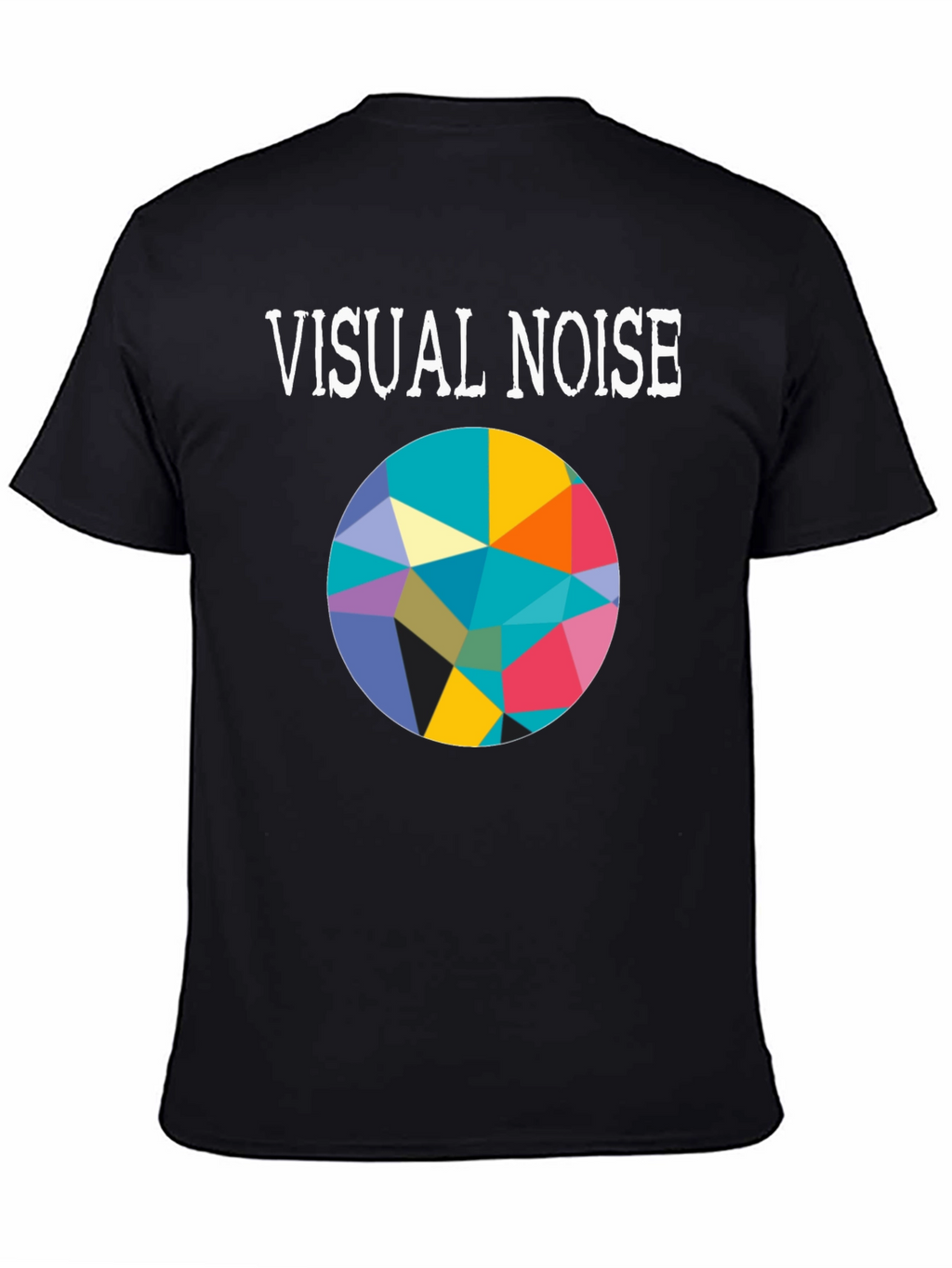 Visual Noise Graphic Tee - Abstract Design
