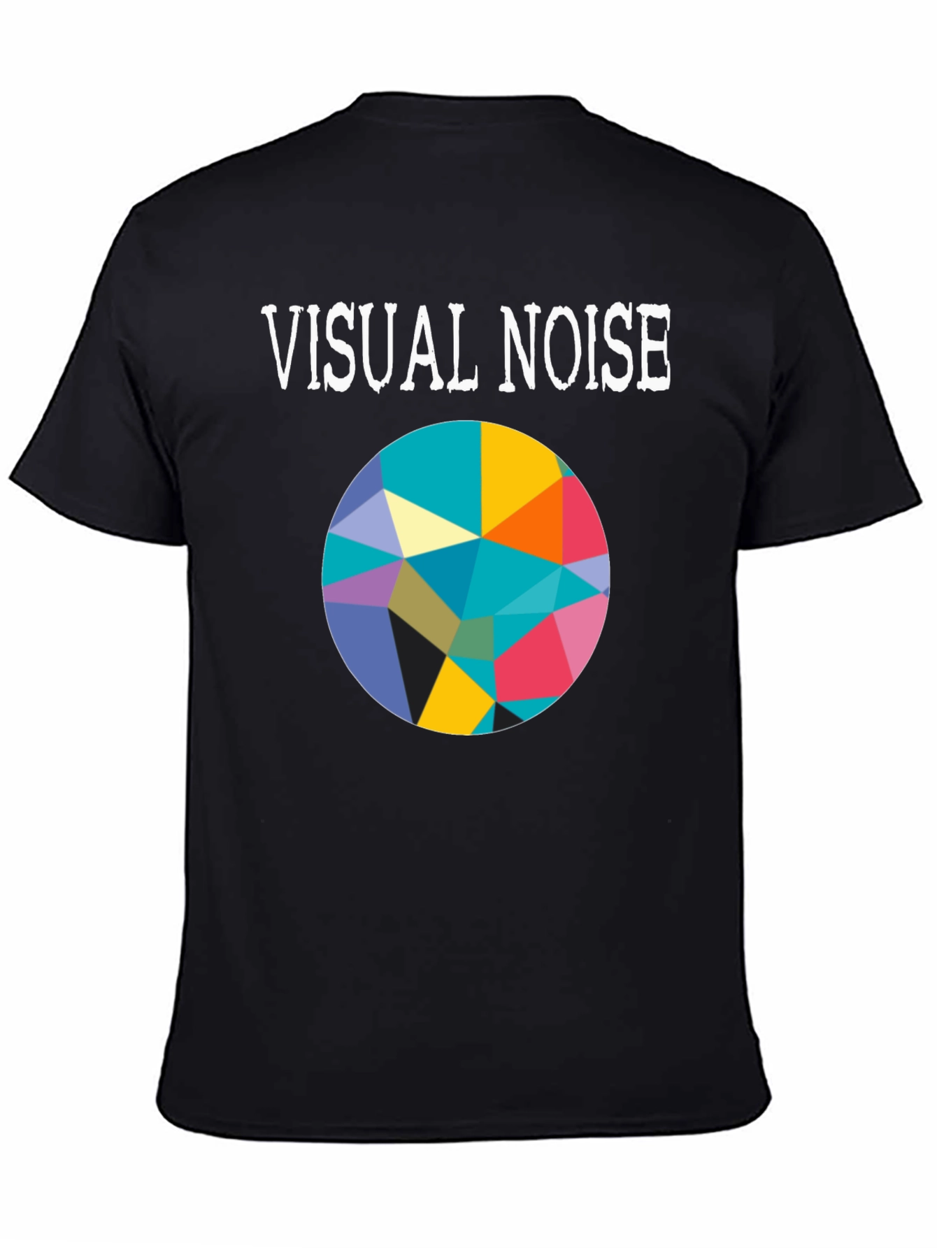 Visual Noise Graphic Tee - Abstract Design