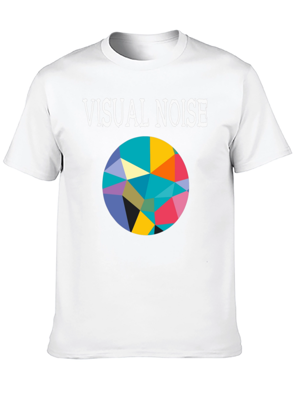 Visual Noise Graphic Tee - Abstract Design