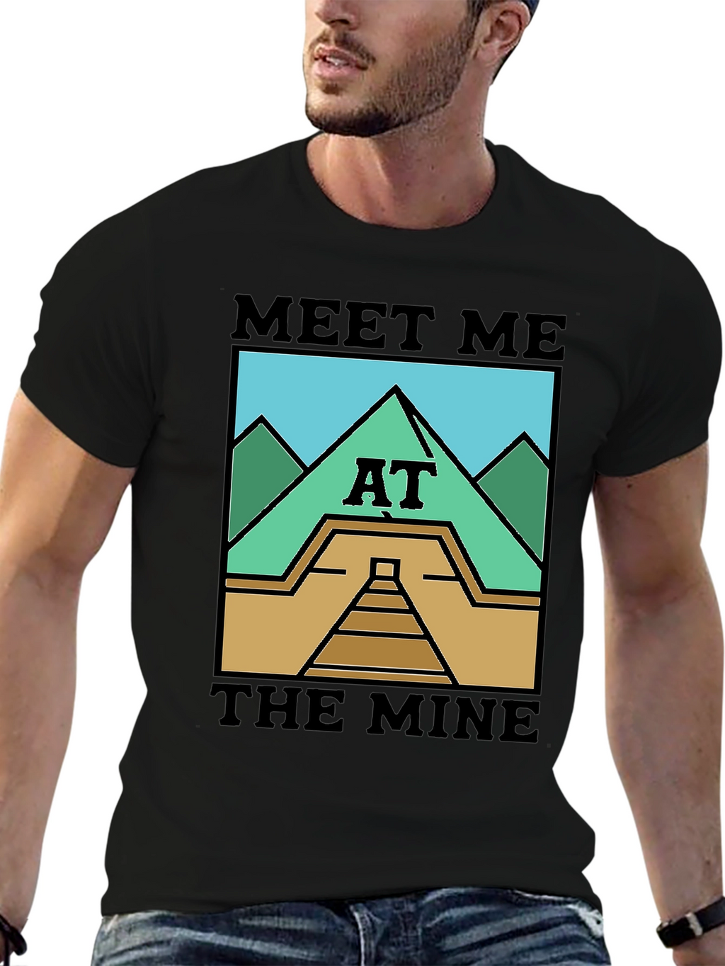 Meet Me At The Mine Graphic Tee