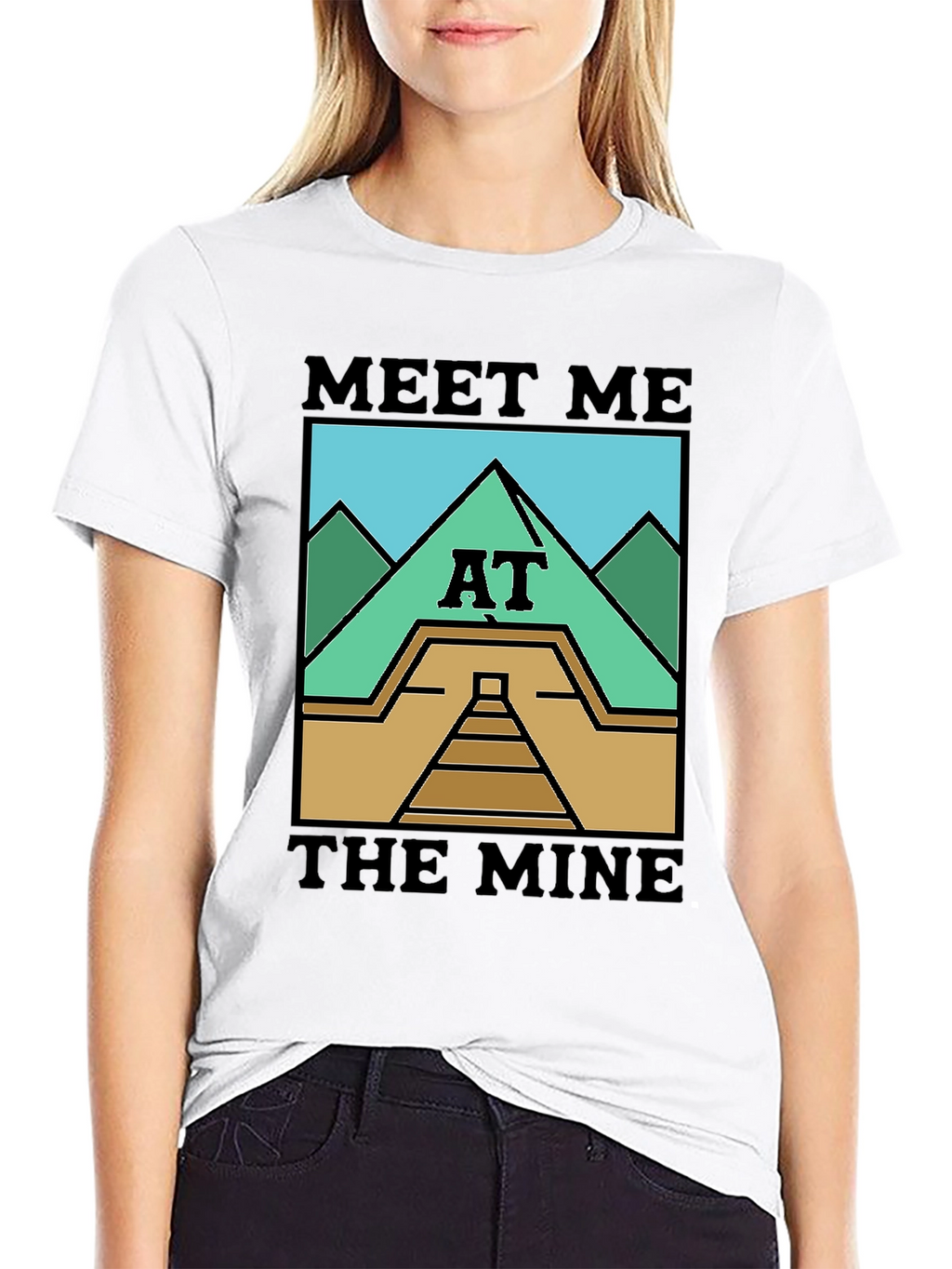 Meet Me At The Mine Graphic Tee