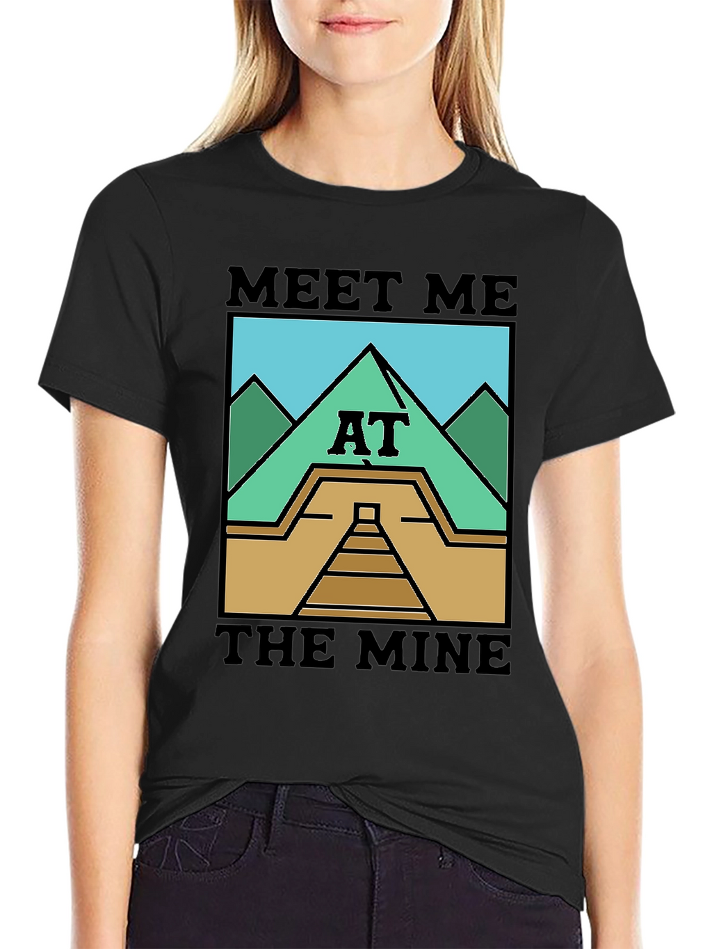 Meet Me At The Mine Graphic Tee