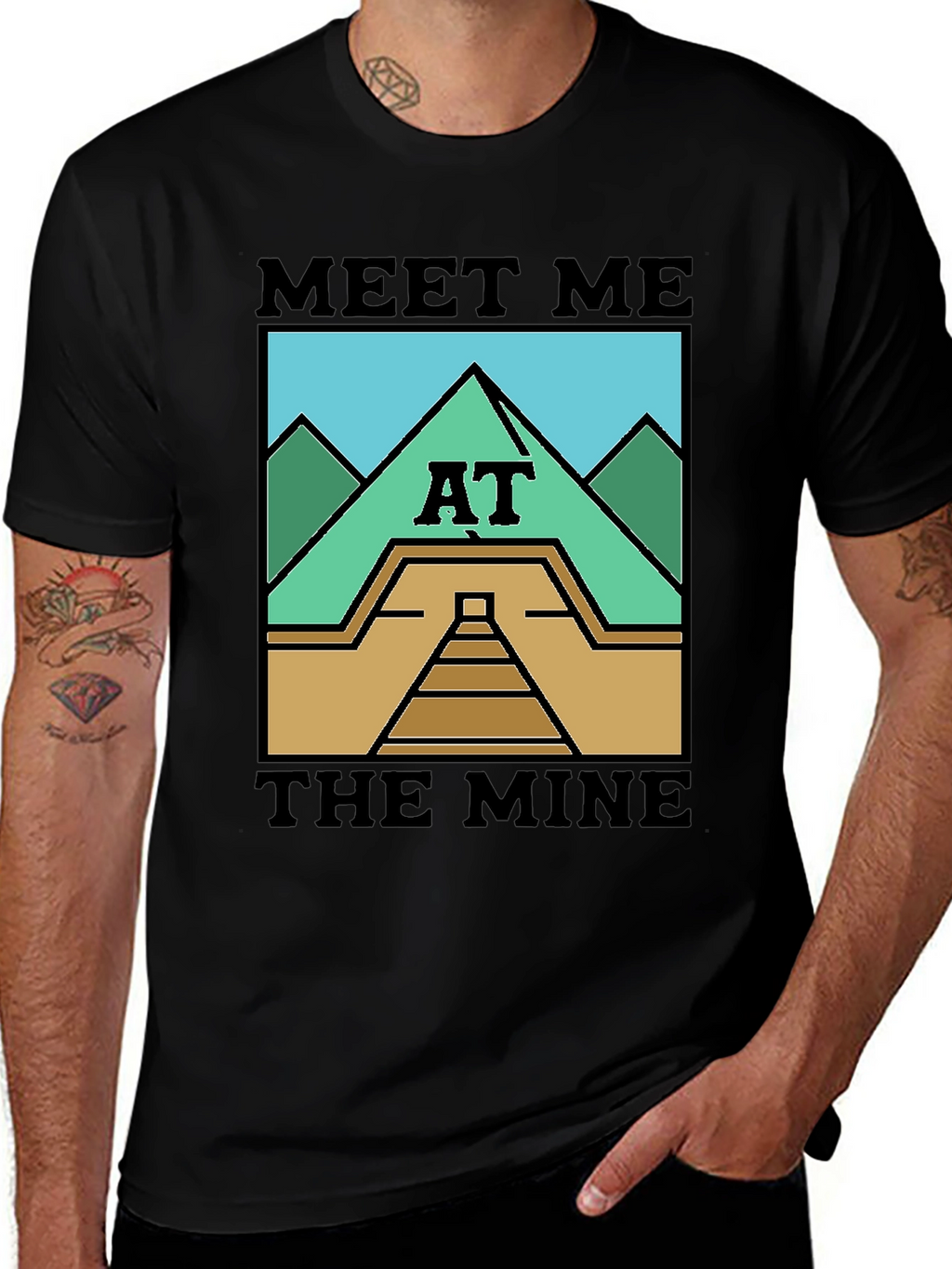 Meet Me At The Mine Graphic Tee